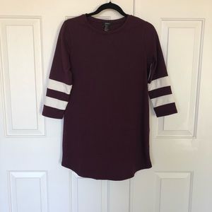 Forever 21 Burgundy Mini Dress